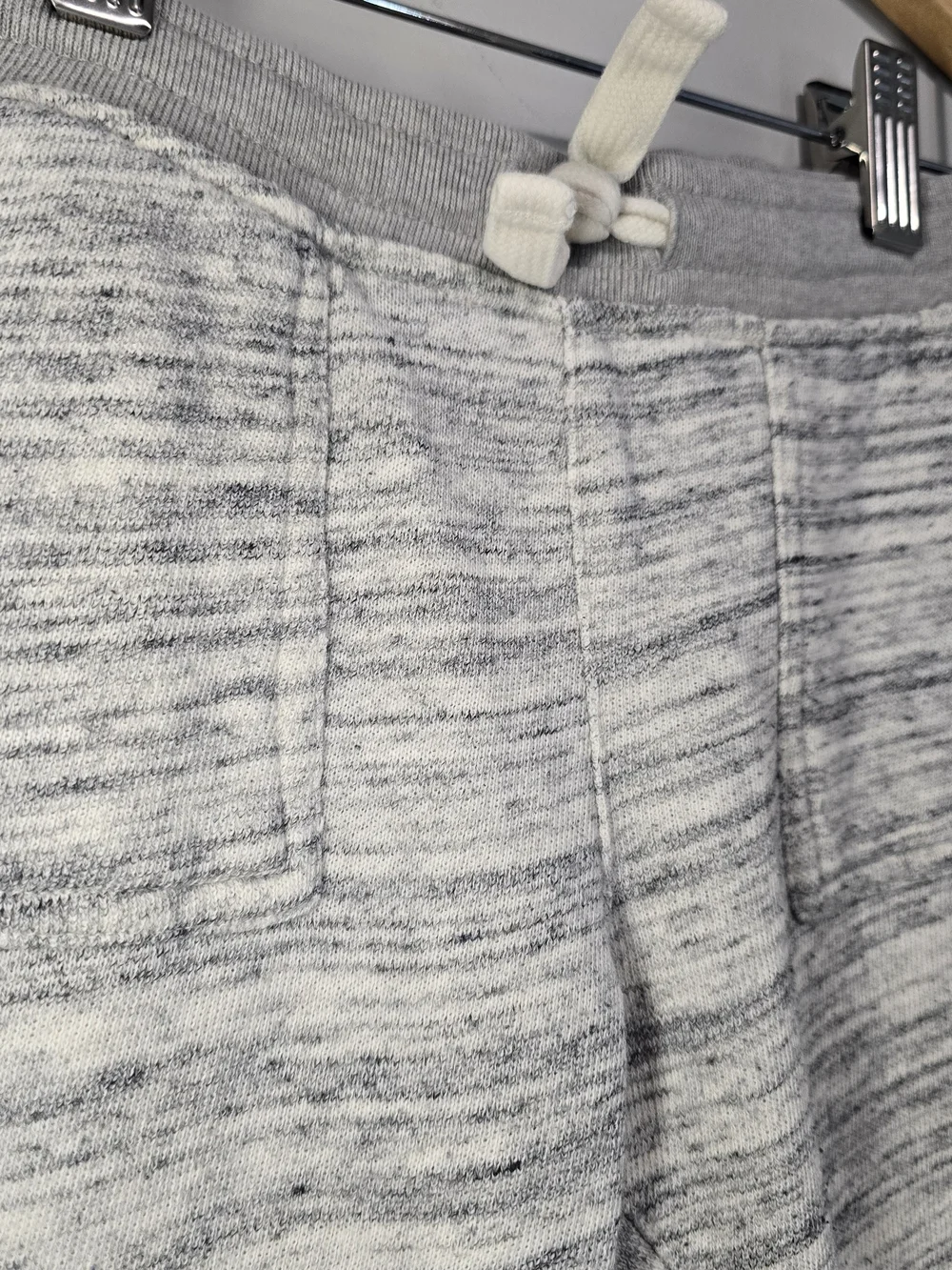 OshKosh B'gosh Marled Gray & White Jogger Sweatpants